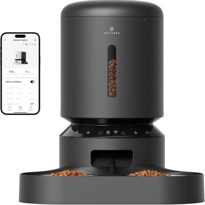 Camedero dispensador automatico perros gatos wifi app