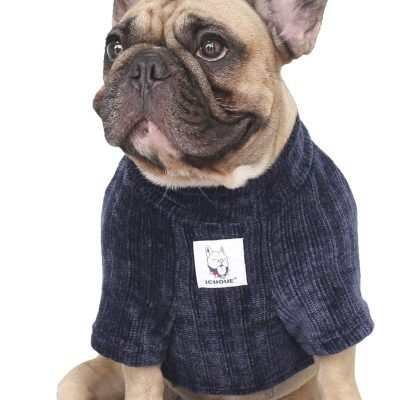 Sueter calido bulldog frances